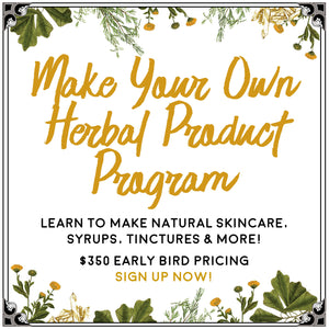 Make Your Own: Herbal Product Series