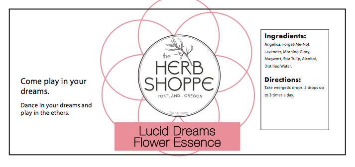 THS Lucid Dreams Flower Essence 1oz